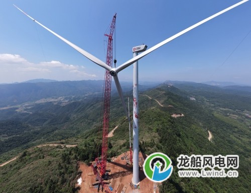 江西单机容量最大风电项目全面进入安装阶段