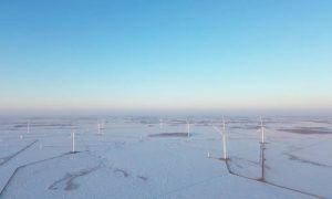 扶余市三井子风电场五期100兆瓦风电项目顺利并网